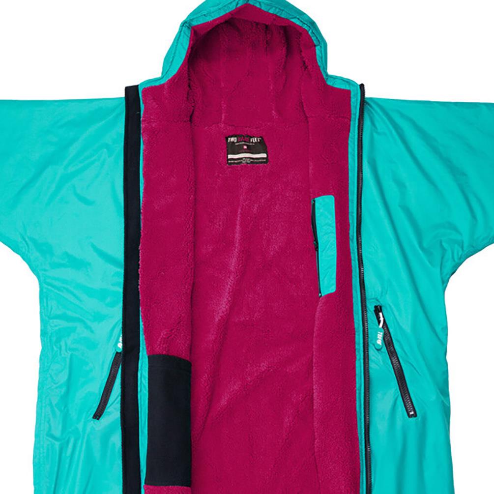 Two Bare Feet Weatherproof Changing Robe & Changing Mat - Teal / Teal Extra Image 2